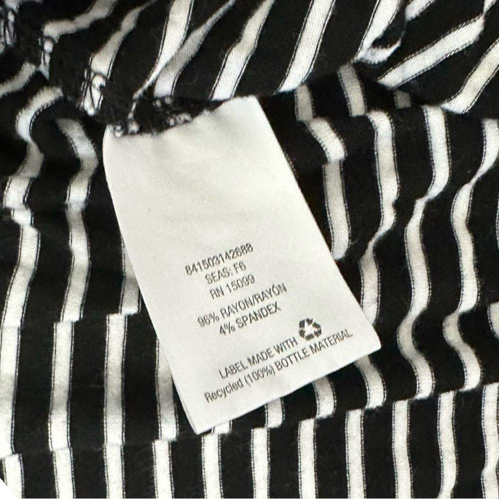 Set of 2- Metaphor Skirts- Gray Heather / Black & White Stripe- Size XL - Picture 6 of 6